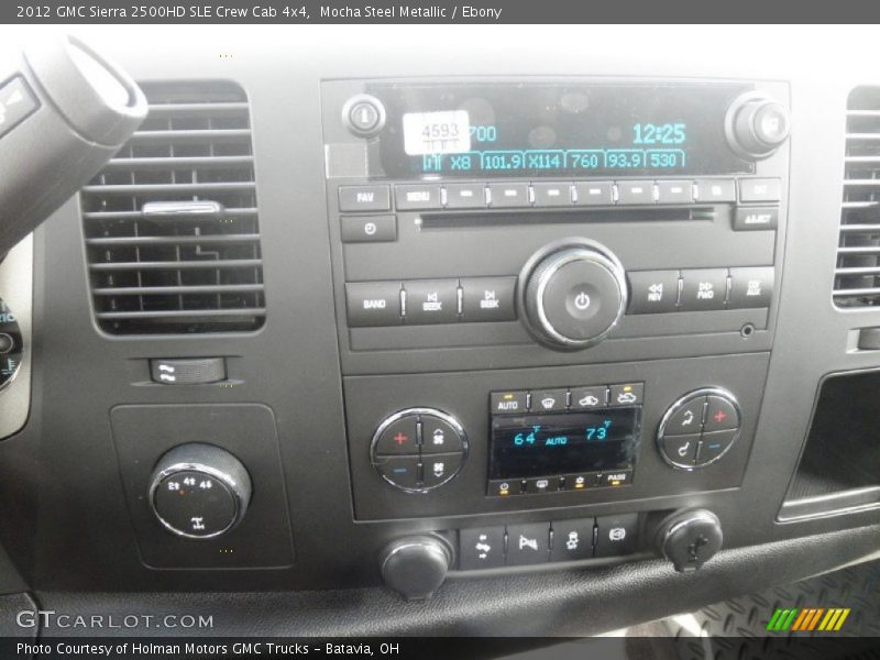 Mocha Steel Metallic / Ebony 2012 GMC Sierra 2500HD SLE Crew Cab 4x4