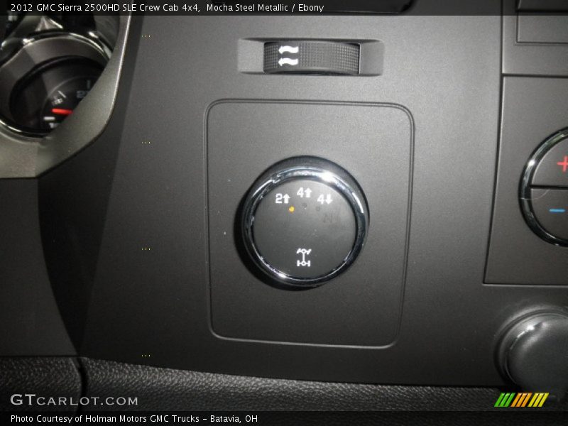 Mocha Steel Metallic / Ebony 2012 GMC Sierra 2500HD SLE Crew Cab 4x4