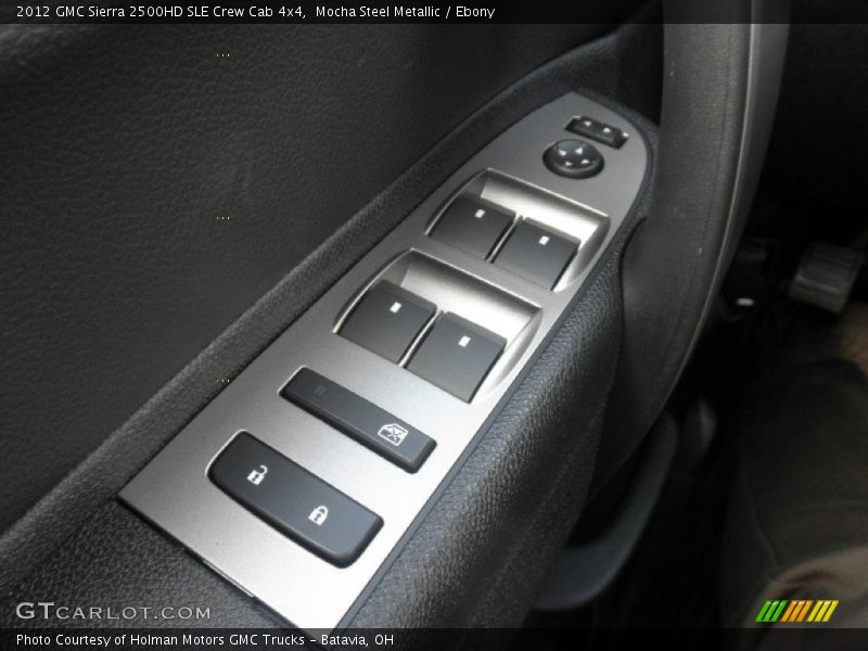 Mocha Steel Metallic / Ebony 2012 GMC Sierra 2500HD SLE Crew Cab 4x4