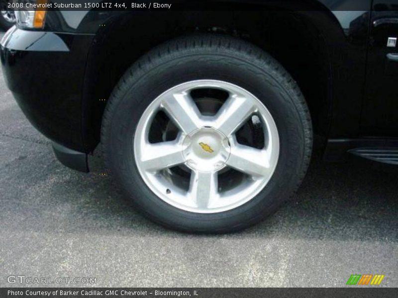 Black / Ebony 2008 Chevrolet Suburban 1500 LTZ 4x4