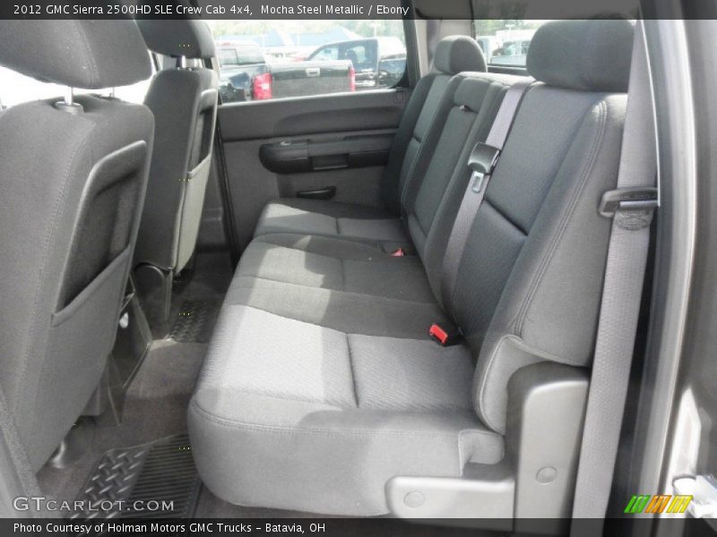 Mocha Steel Metallic / Ebony 2012 GMC Sierra 2500HD SLE Crew Cab 4x4