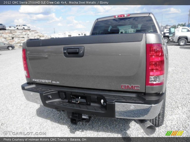 Mocha Steel Metallic / Ebony 2012 GMC Sierra 2500HD SLE Crew Cab 4x4