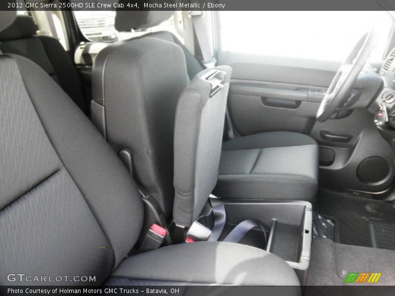 Mocha Steel Metallic / Ebony 2012 GMC Sierra 2500HD SLE Crew Cab 4x4