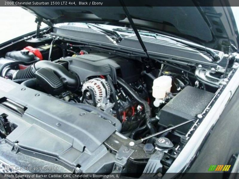 Black / Ebony 2008 Chevrolet Suburban 1500 LTZ 4x4