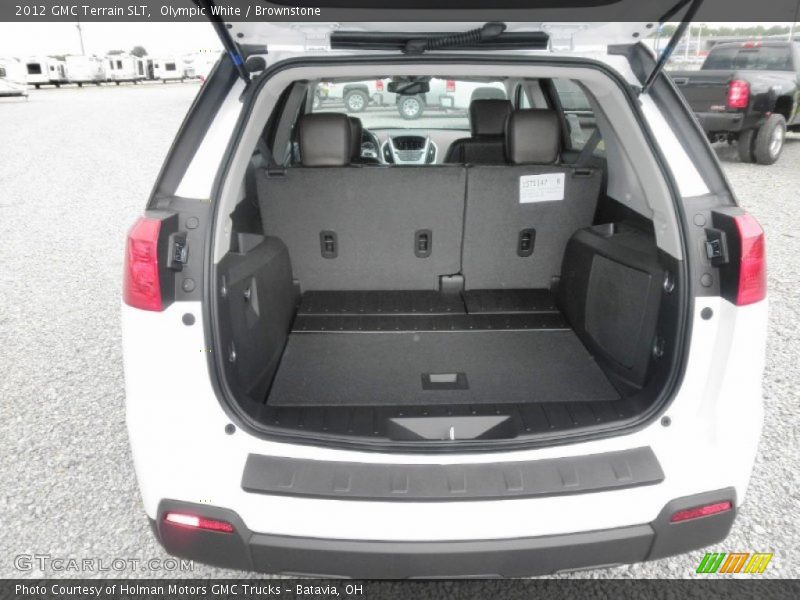 Olympic White / Brownstone 2012 GMC Terrain SLT