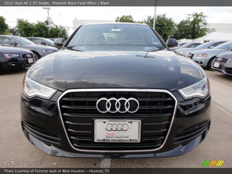 Phantom Black Pearl Effect / Black 2012 Audi A6 2.0T Sedan