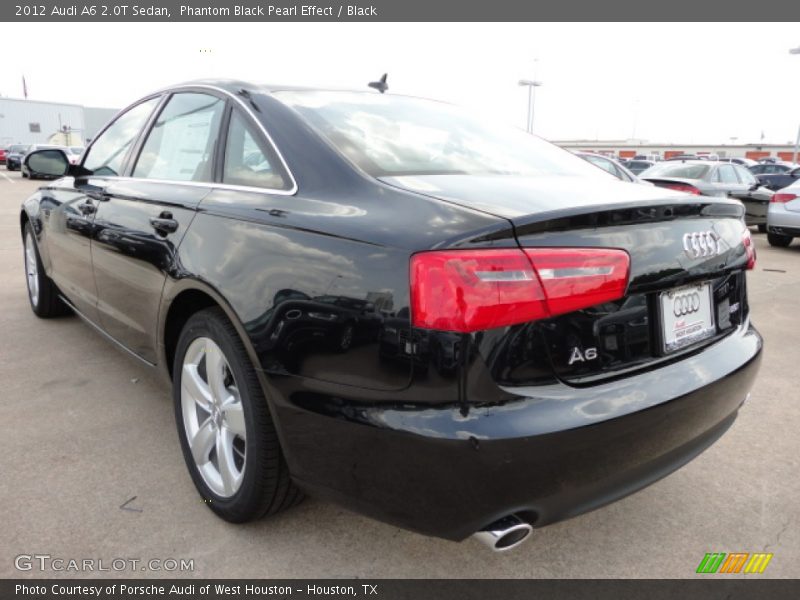 Phantom Black Pearl Effect / Black 2012 Audi A6 2.0T Sedan