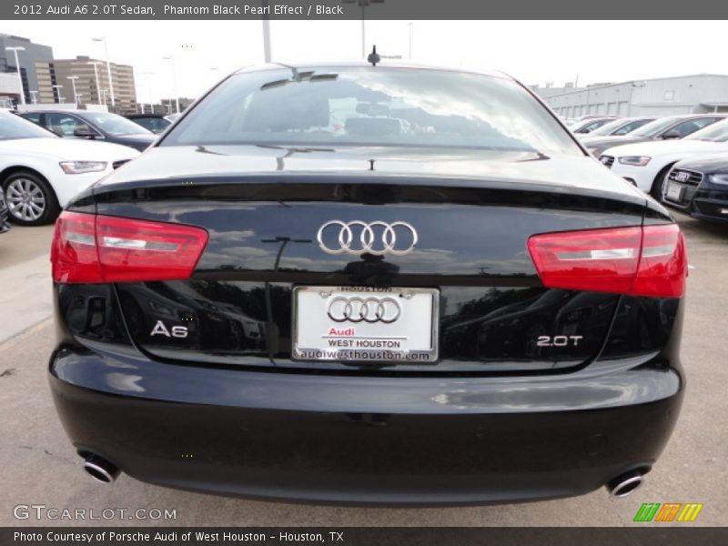 Phantom Black Pearl Effect / Black 2012 Audi A6 2.0T Sedan
