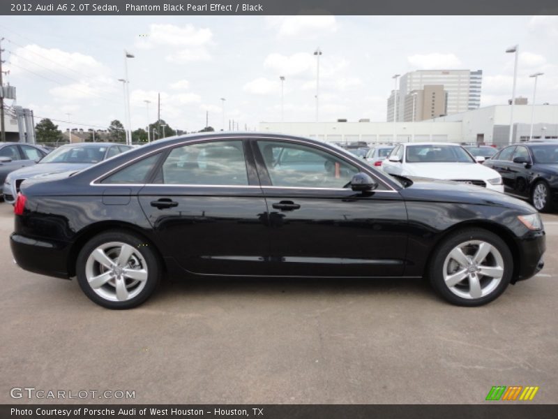 Phantom Black Pearl Effect / Black 2012 Audi A6 2.0T Sedan