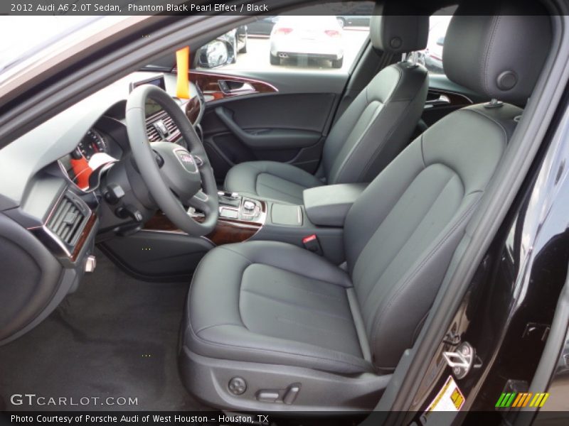Phantom Black Pearl Effect / Black 2012 Audi A6 2.0T Sedan