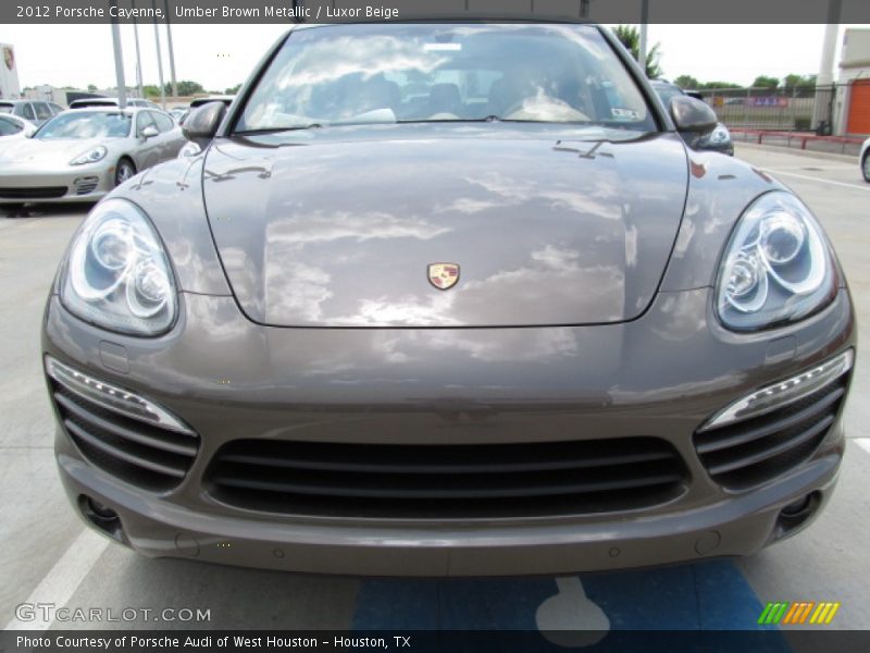 Umber Brown Metallic / Luxor Beige 2012 Porsche Cayenne