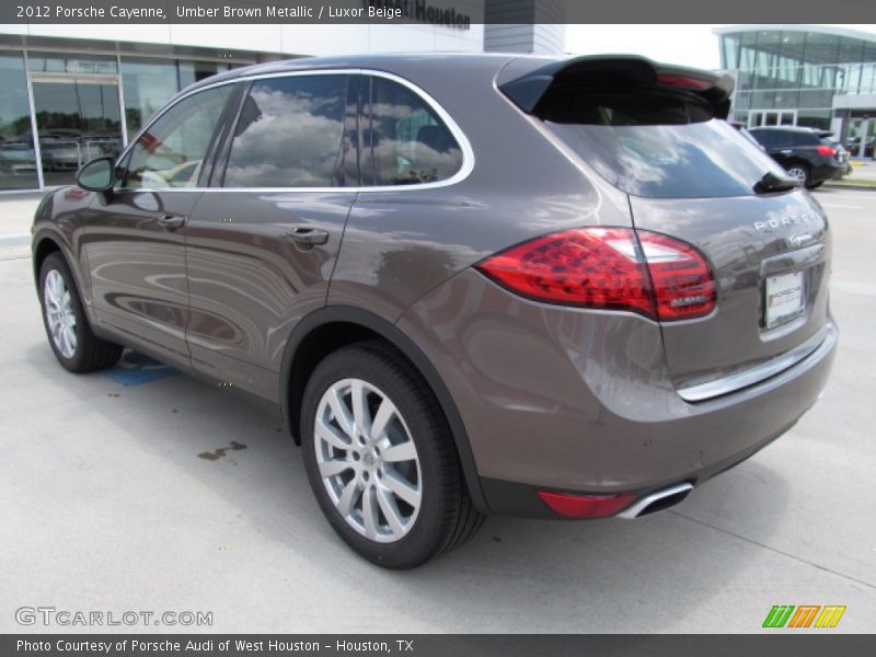 Umber Brown Metallic / Luxor Beige 2012 Porsche Cayenne