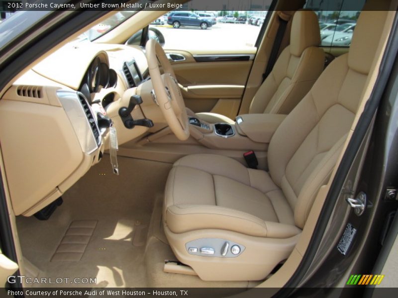 Umber Brown Metallic / Luxor Beige 2012 Porsche Cayenne
