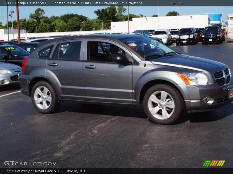 Tungsten Metallic / Dark Slate Gray/Medium Graystone 2012 Dodge Caliber SXT