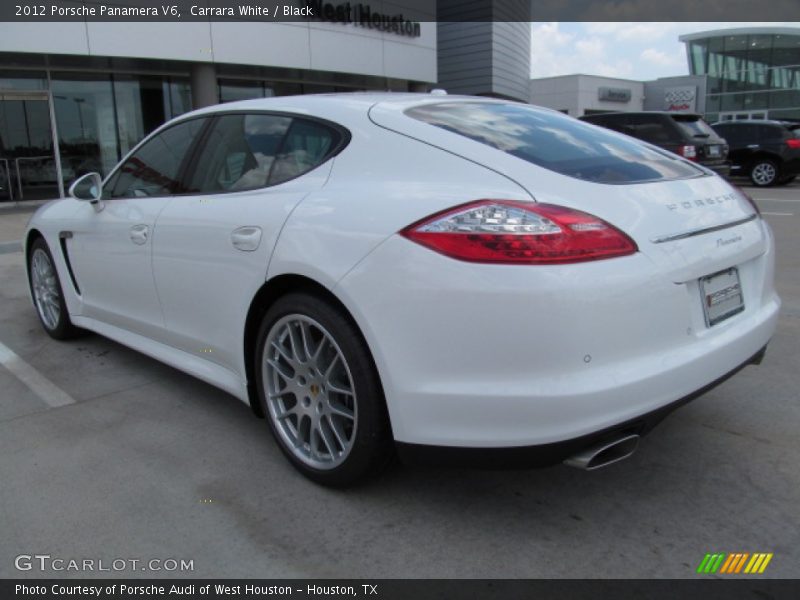 Carrara White / Black 2012 Porsche Panamera V6