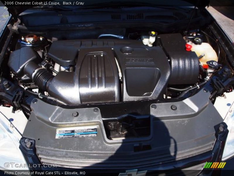 Black / Gray 2006 Chevrolet Cobalt LS Coupe
