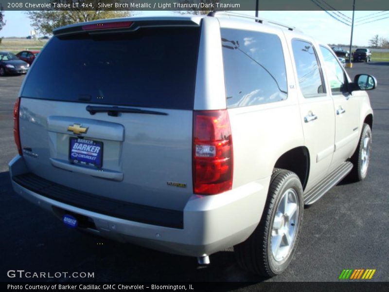 Silver Birch Metallic / Light Titanium/Dark Titanium 2008 Chevrolet Tahoe LT 4x4