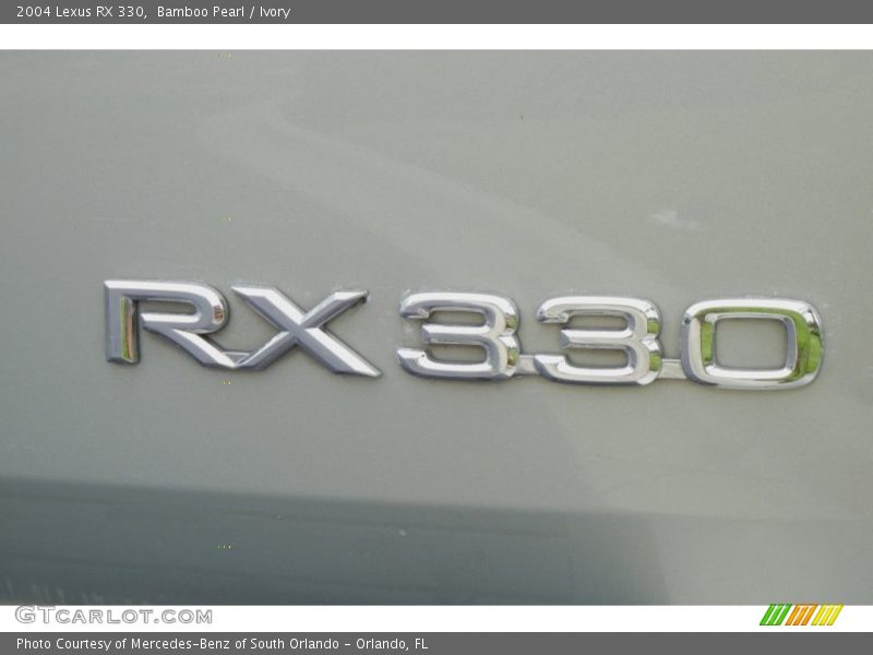 Bamboo Pearl / Ivory 2004 Lexus RX 330