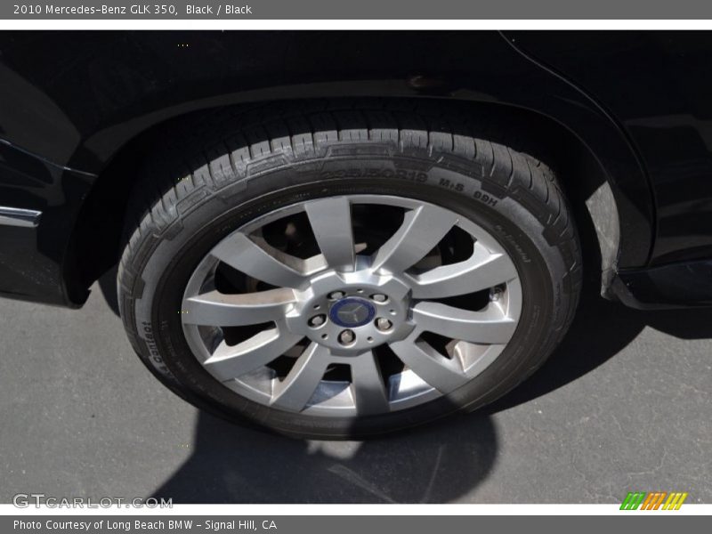 Black / Black 2010 Mercedes-Benz GLK 350