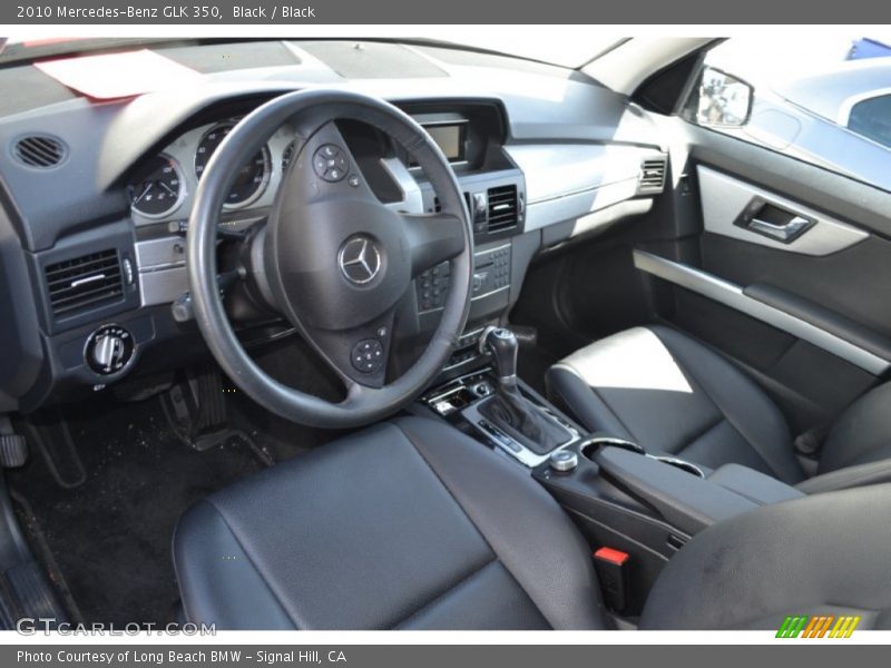Black / Black 2010 Mercedes-Benz GLK 350