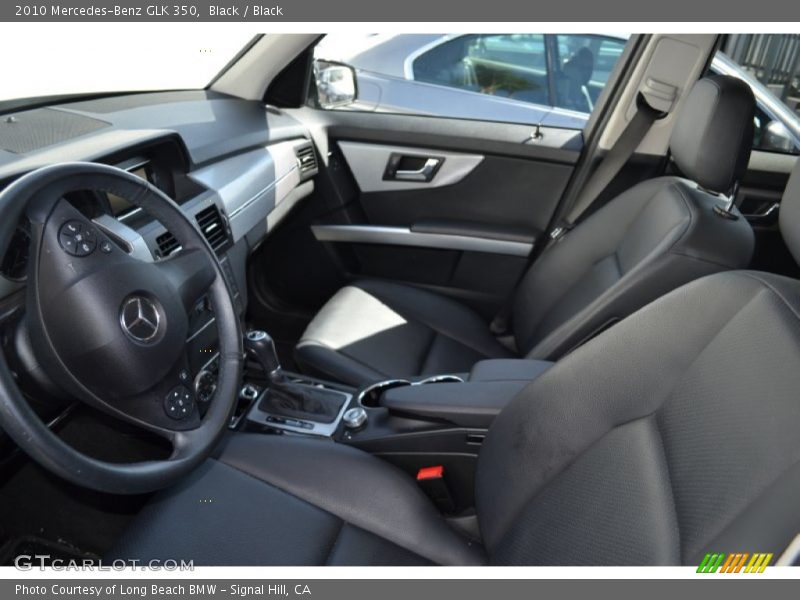 Black / Black 2010 Mercedes-Benz GLK 350