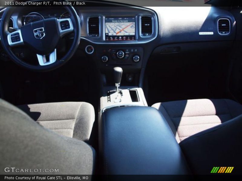 Pitch Black / Black 2011 Dodge Charger R/T