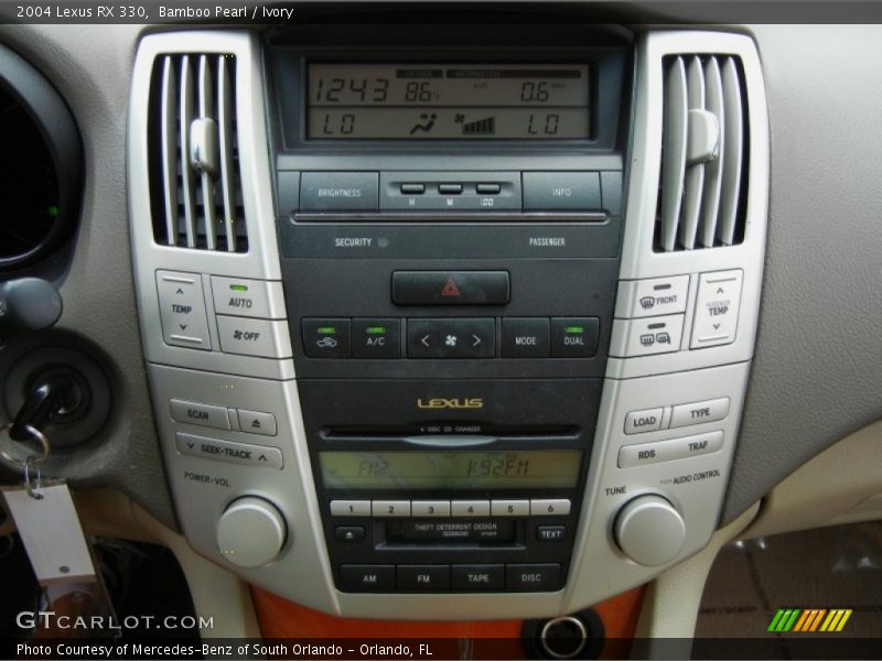 Bamboo Pearl / Ivory 2004 Lexus RX 330