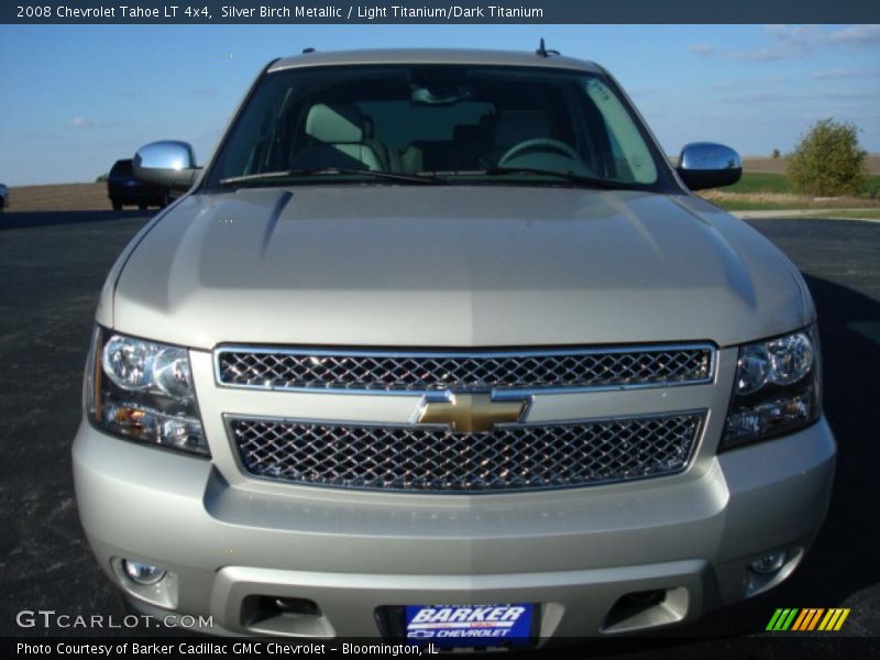 Silver Birch Metallic / Light Titanium/Dark Titanium 2008 Chevrolet Tahoe LT 4x4