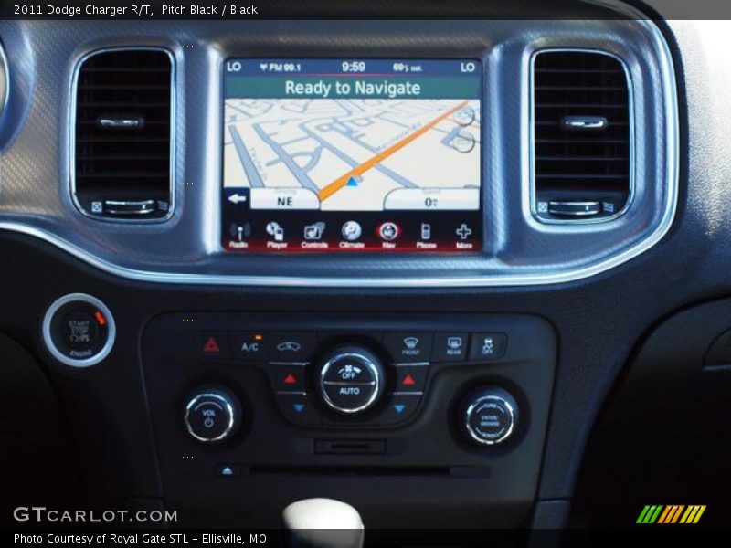 Pitch Black / Black 2011 Dodge Charger R/T