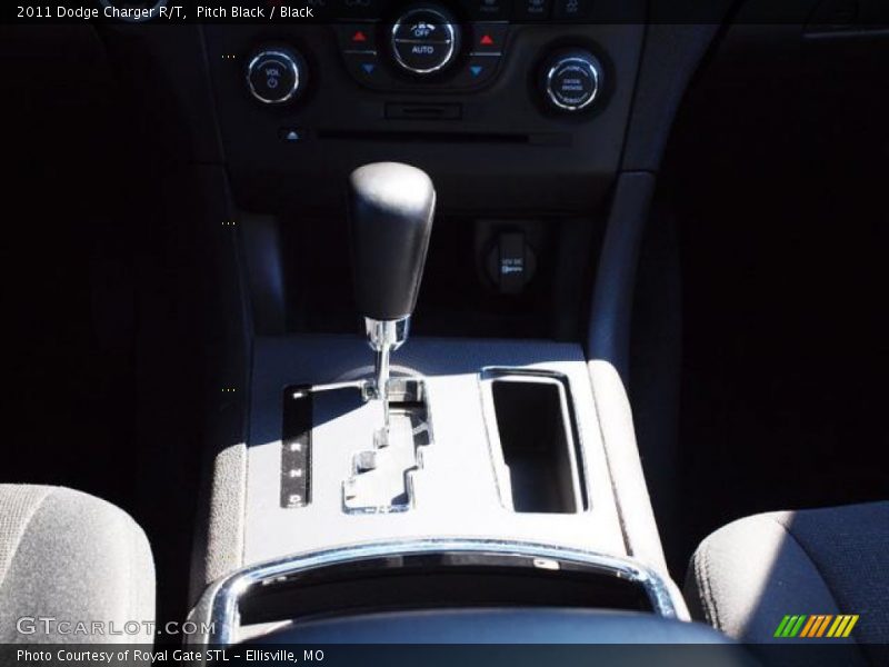 Pitch Black / Black 2011 Dodge Charger R/T