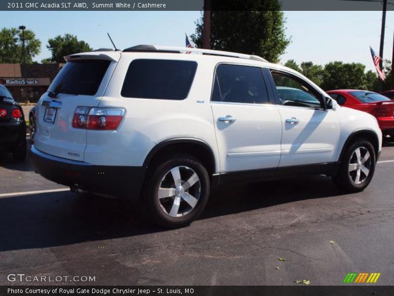 Summit White / Cashmere 2011 GMC Acadia SLT AWD