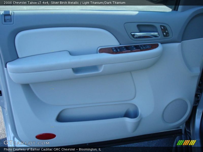 Silver Birch Metallic / Light Titanium/Dark Titanium 2008 Chevrolet Tahoe LT 4x4