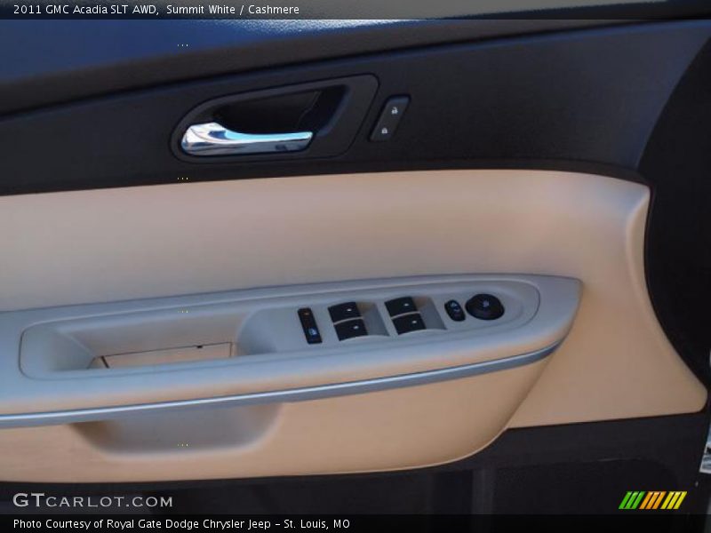 Summit White / Cashmere 2011 GMC Acadia SLT AWD