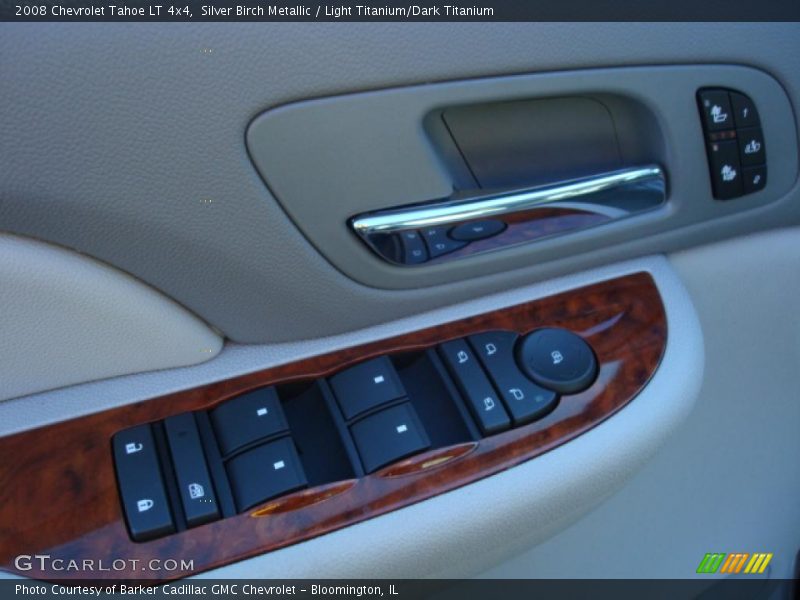 Silver Birch Metallic / Light Titanium/Dark Titanium 2008 Chevrolet Tahoe LT 4x4