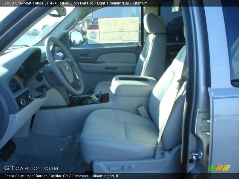 Silver Birch Metallic / Light Titanium/Dark Titanium 2008 Chevrolet Tahoe LT 4x4