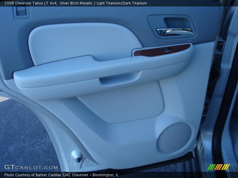 Silver Birch Metallic / Light Titanium/Dark Titanium 2008 Chevrolet Tahoe LT 4x4