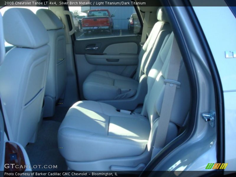 Silver Birch Metallic / Light Titanium/Dark Titanium 2008 Chevrolet Tahoe LT 4x4
