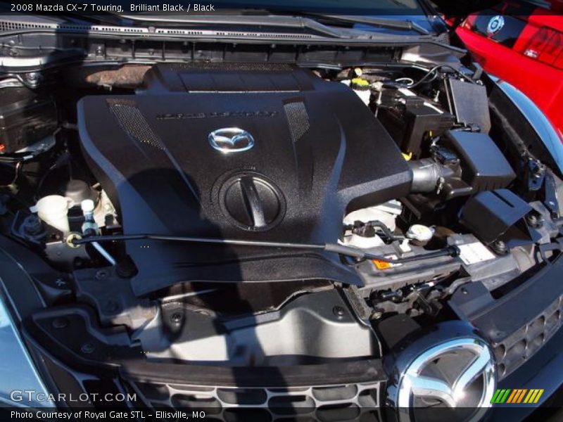 Brilliant Black / Black 2008 Mazda CX-7 Touring