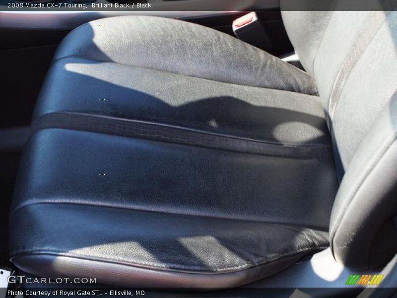 Brilliant Black / Black 2008 Mazda CX-7 Touring