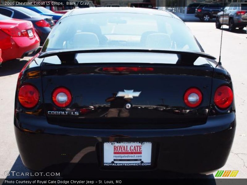 Black / Gray 2006 Chevrolet Cobalt LS Coupe