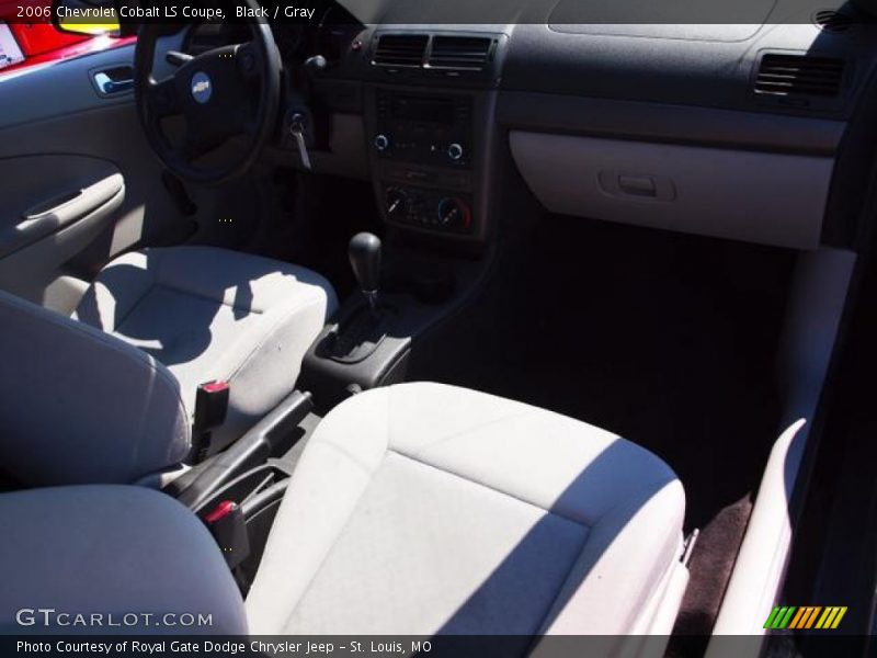 Black / Gray 2006 Chevrolet Cobalt LS Coupe