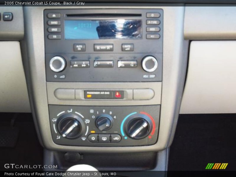 Black / Gray 2006 Chevrolet Cobalt LS Coupe