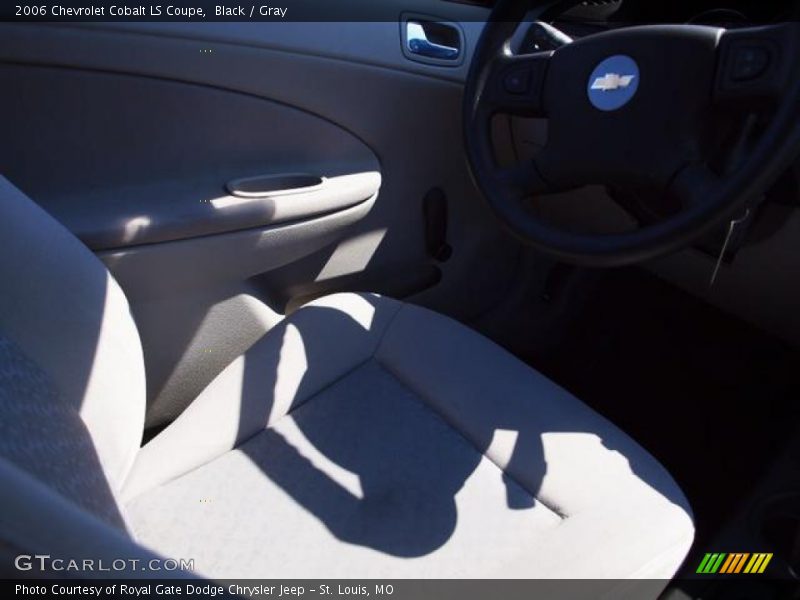 Black / Gray 2006 Chevrolet Cobalt LS Coupe