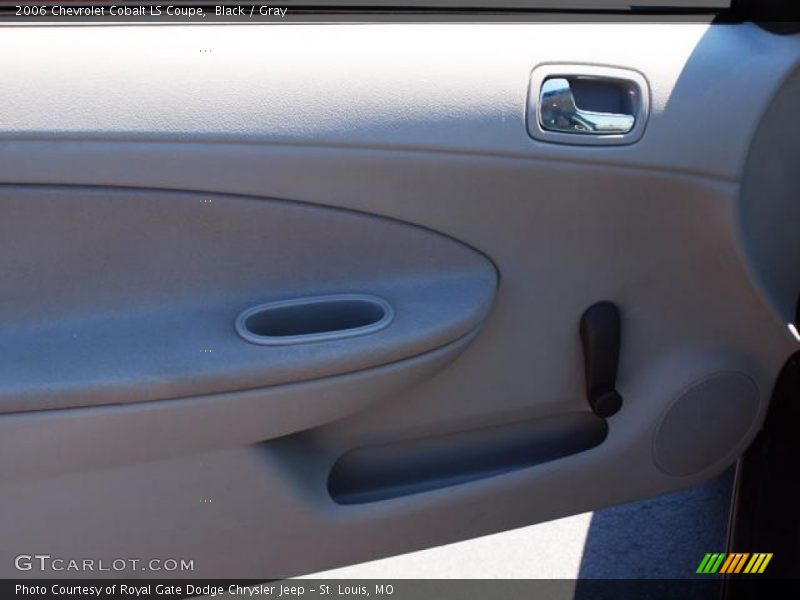 Black / Gray 2006 Chevrolet Cobalt LS Coupe