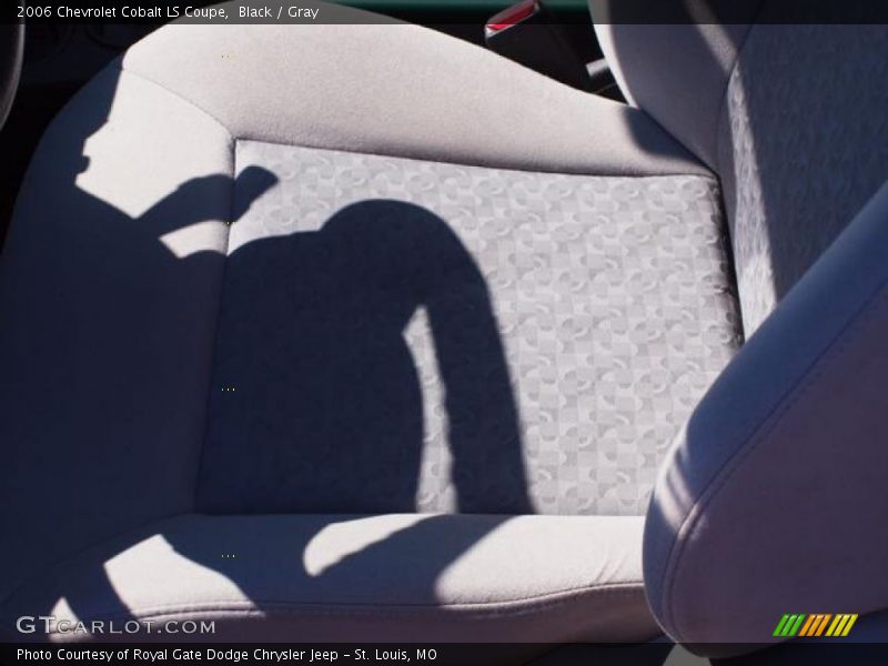 Black / Gray 2006 Chevrolet Cobalt LS Coupe