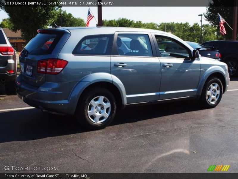 Silver Steel Metallic / Dark Slate Gray 2010 Dodge Journey SE