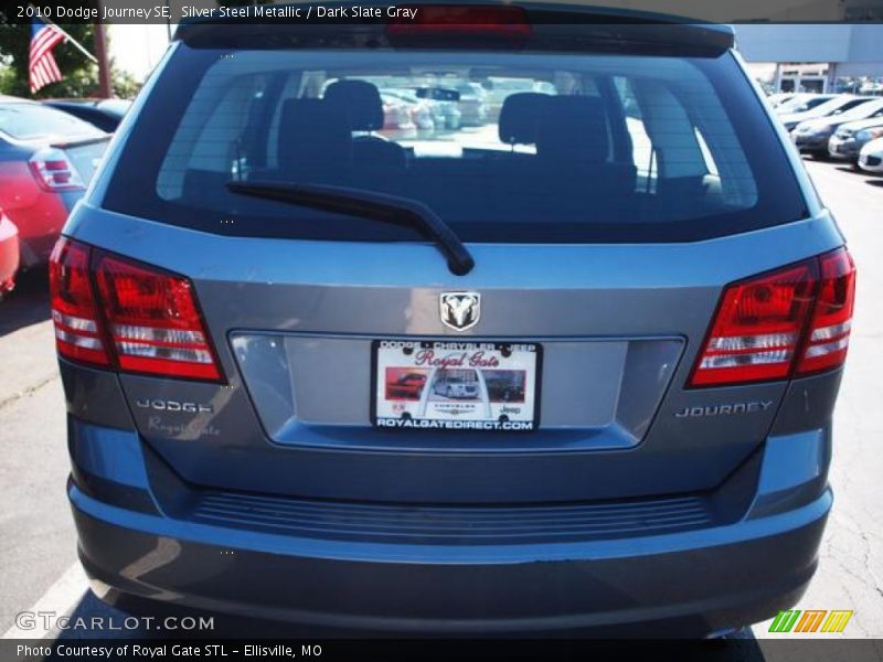 Silver Steel Metallic / Dark Slate Gray 2010 Dodge Journey SE