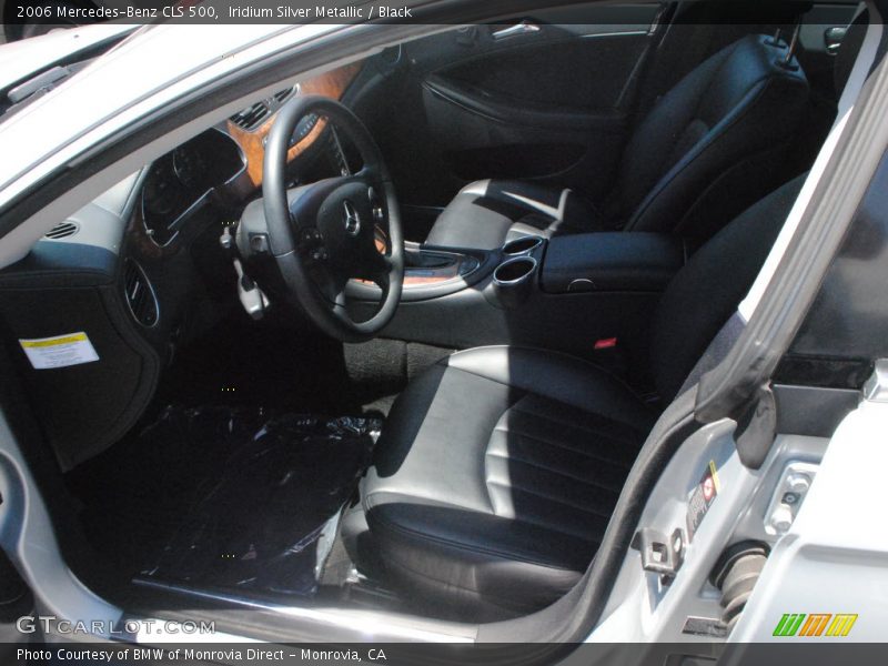 Iridium Silver Metallic / Black 2006 Mercedes-Benz CLS 500