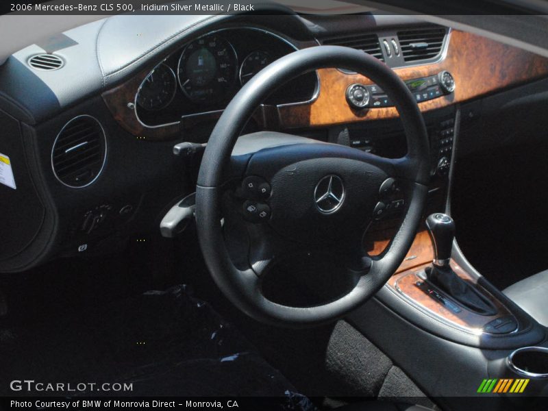 Iridium Silver Metallic / Black 2006 Mercedes-Benz CLS 500