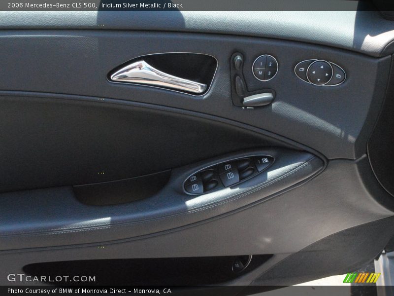 Iridium Silver Metallic / Black 2006 Mercedes-Benz CLS 500